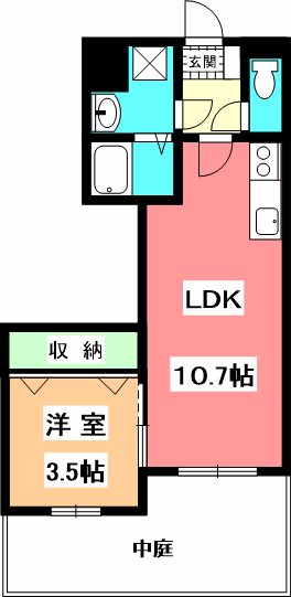 Mayfair南市駅Premium 間取り