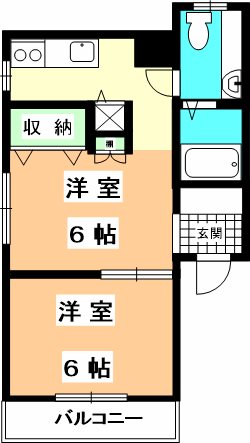 リアトリス御幸 間取り