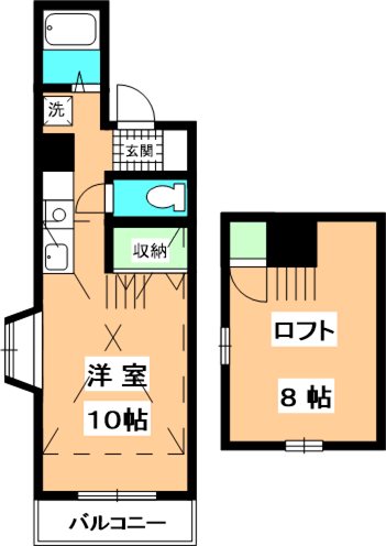 アルバートル亜沙野 間取り