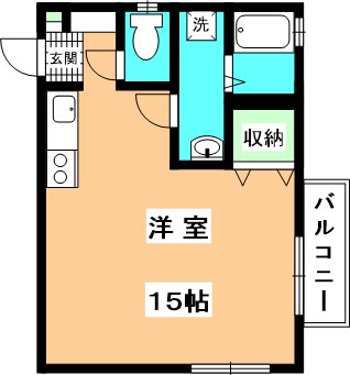 シャーメゾン此花 間取り