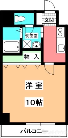 イストワール千舟 間取り