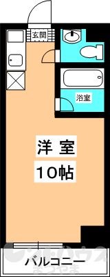 エトワール鉄砲町 間取り