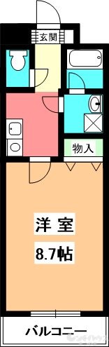 アルカサール清水町 間取り