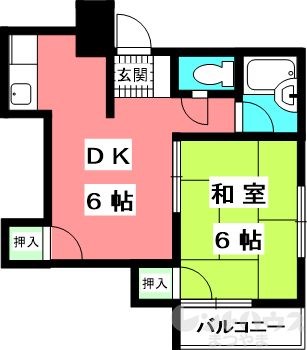 セキヤハイツ 間取り