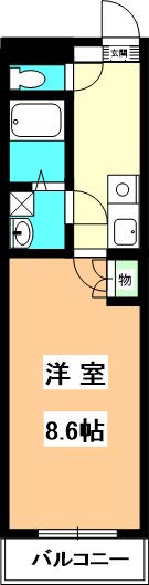 リバーサイド永木 間取り