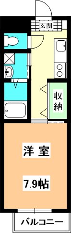 ミモザヒルズ古町 間取り