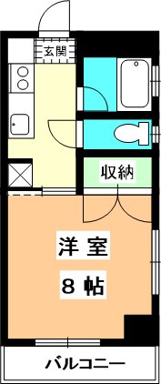 ミナトビル朝生田 間取り