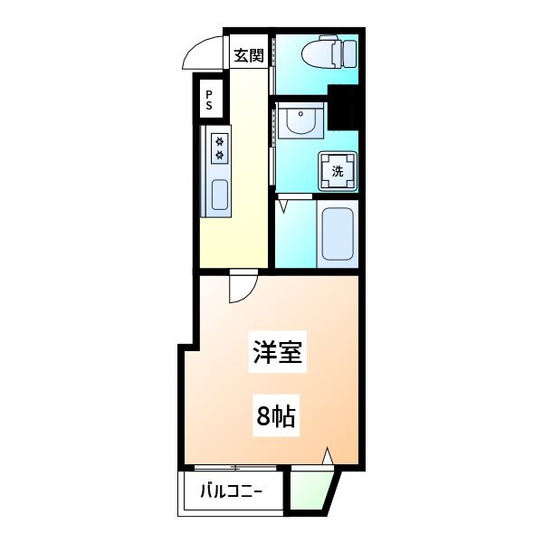 アスプラス平和通 間取り