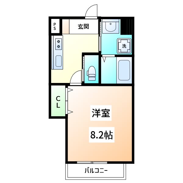 アスプラス平和通 間取り