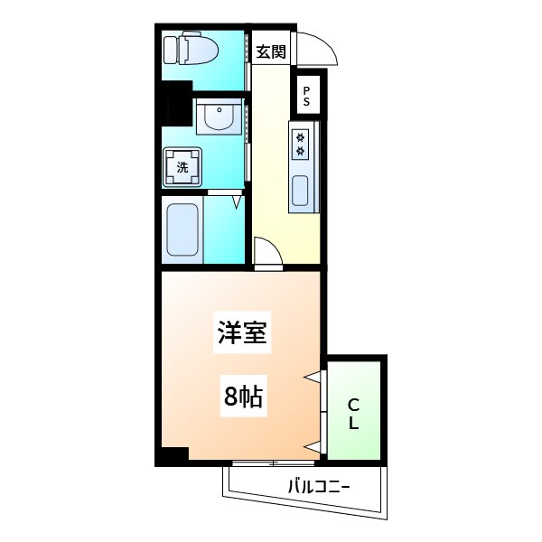 アスプラス平和通 間取り