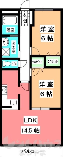 メゾンMB道後 間取り