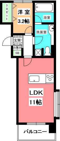 ヴァレーレ喜与町 間取り