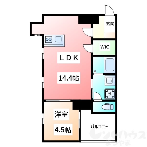 モンテ・ルーチェ喜与町 間取り