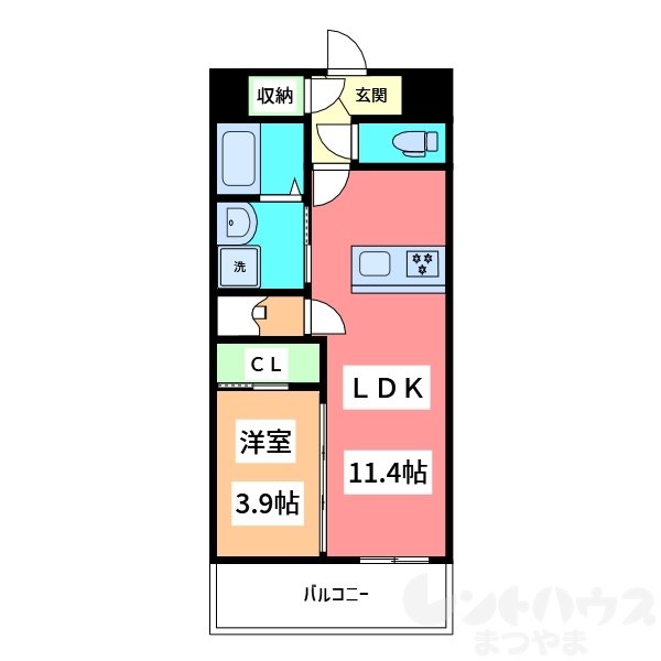 ANNEX道後湯築 間取り