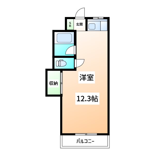富士第6ビル 間取り