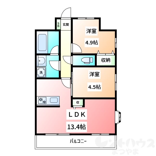 パグロ東署前 間取り